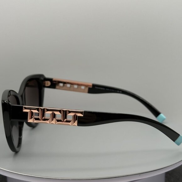 Tiffany & Co TF 4196 8001/3C Black Rose Gold Sunglasses Gradient 56 16 140 READ main image 12
